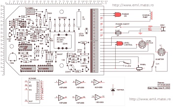 Click pentru marire PCB Layout Automatic dosing device