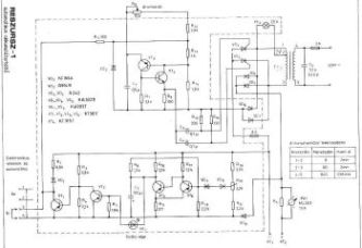 Click pentru marire schema Redresor rusesc incarcare acumulatoare RESURS-1