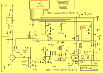 Click pentru marire Sursa in comutatie 24V-8A Tamura OVS 24G