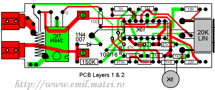 Hot air plastic welder - PCB Layers 1&2