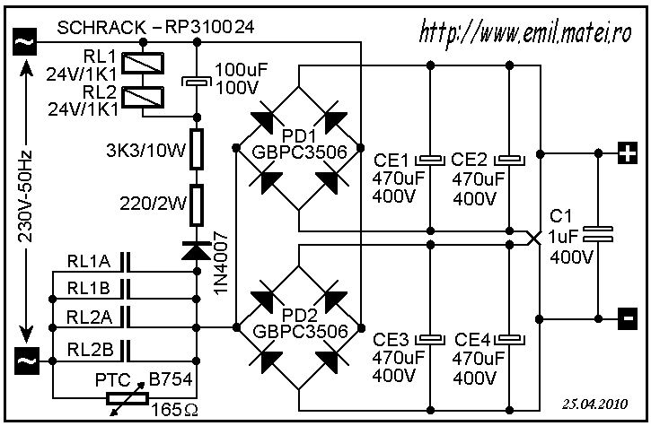 Soft Start Circuit Schematic