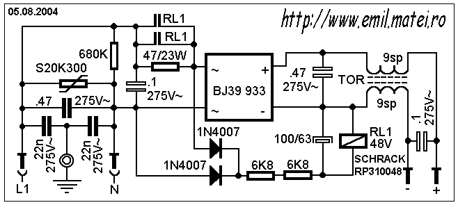 Soft Start Circuit Schematic