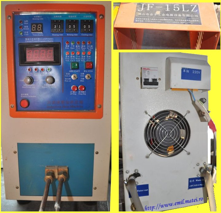 Induction heat machine HX-15KW