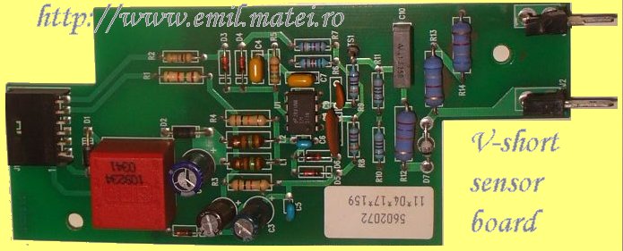 Cebora TIG SOUND AC/DC 1835/M - V-short sensor board (39) code 5.602.072