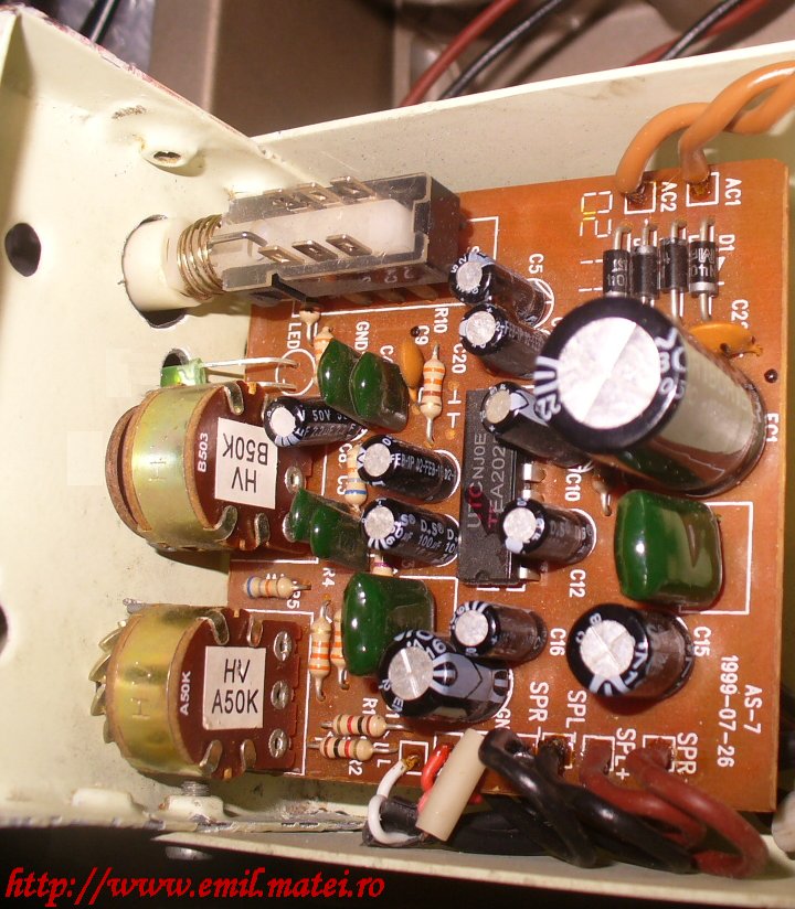 TEA2025 amplifier