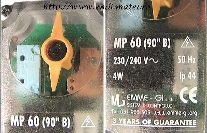 Valve actuator MP 60 (EMME-GI Italy)