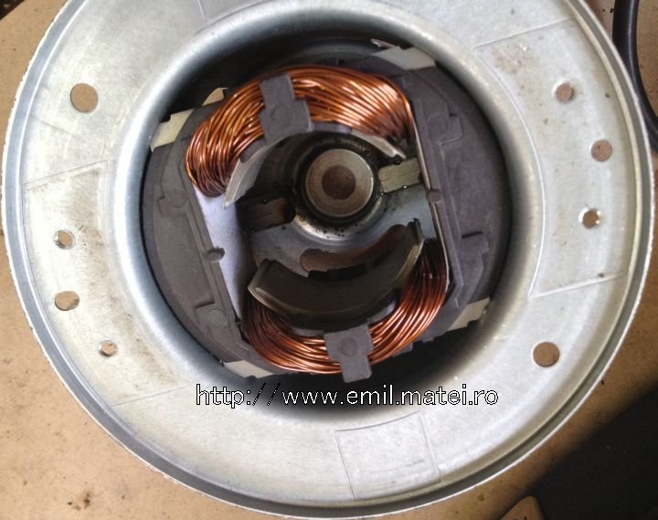 Stator motor aspirator de praf (vacuum cleaner) tip  Singer VC2020