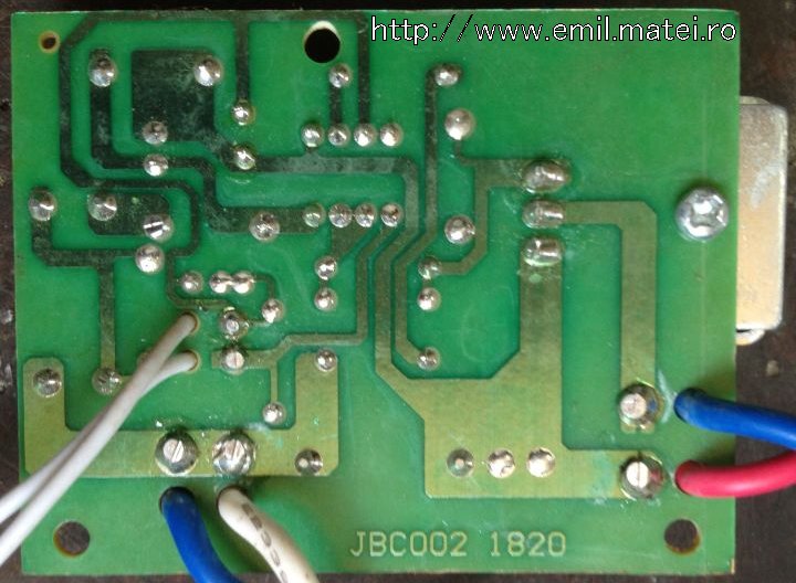 Foto PCB aspirator de praf (vacuum cleaner) tip  Singer VC2020