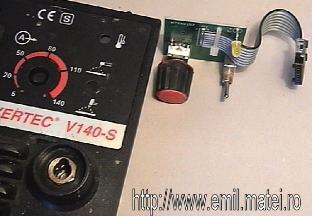 Lincoln Invertec V140-S control panel PCB