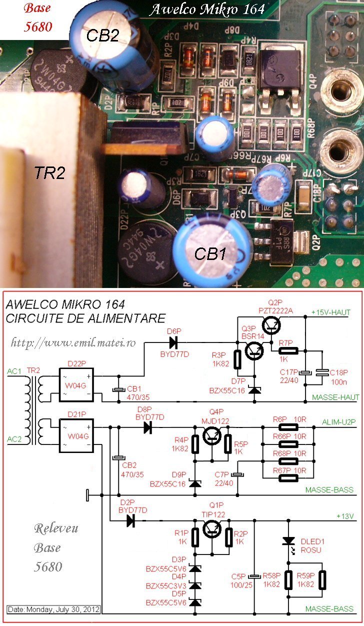 Схема awelco base 5680